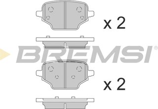 Bremsi BP3863