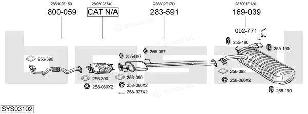 Bosal SYS03102