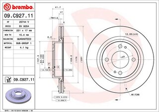 Brembo 09.C927.11