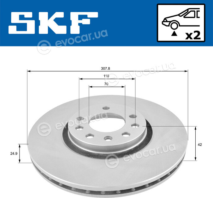 SKF VKBD 80170 V2