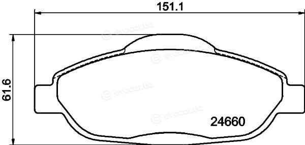 Hella Pagid 8DB 355 013-911