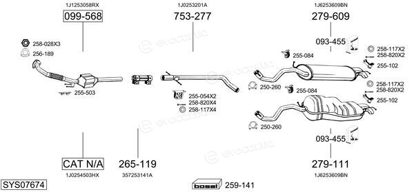 Bosal SYS07674