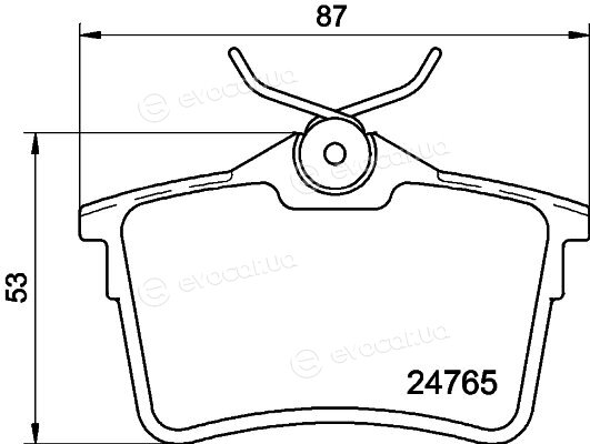 Hella Pagid 8DB 355 014-081