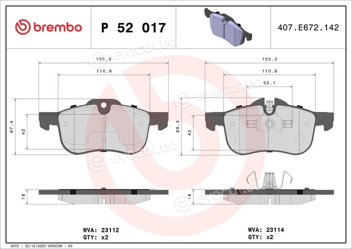 Brembo P 52 017