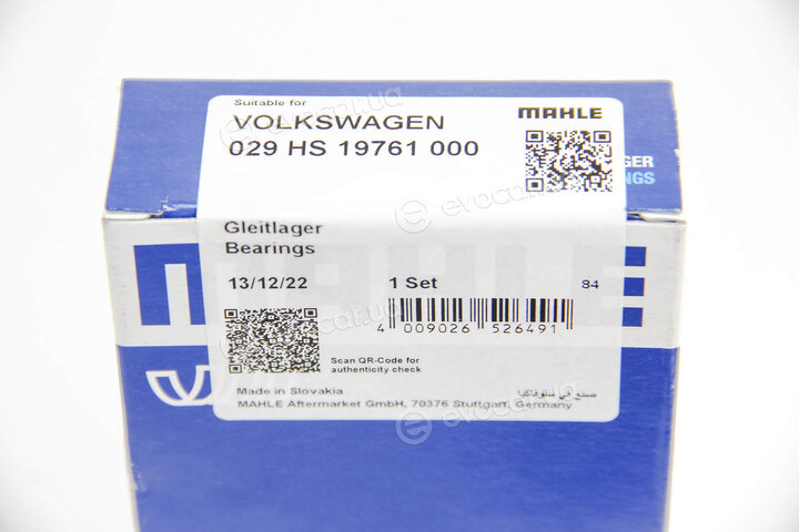 Mahle 029 HS 19761 000