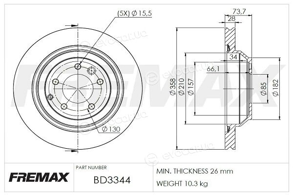 Fremax BD-3344