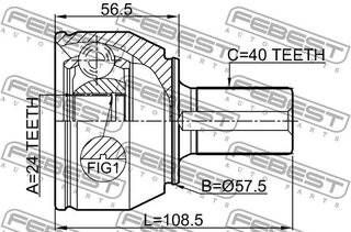 Febest 2110-CA216