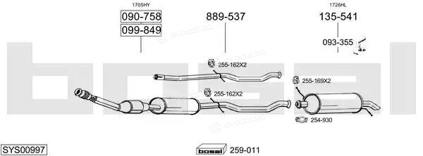 Bosal SYS00997