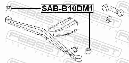 Febest SAB-B10DM1