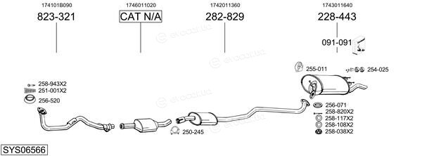 Bosal SYS06566