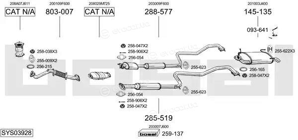 Bosal SYS03928