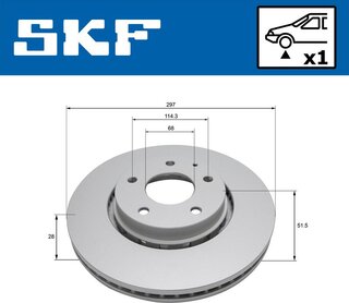 SKF VKBD 81352 V1