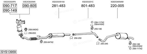 Bosal SYS13959