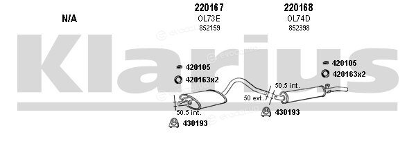 Klarius 390753E