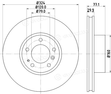 Hella Pagid 8DD 355 127-101