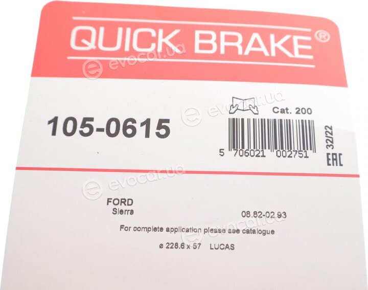 Kawe / Quick Brake 105-0615