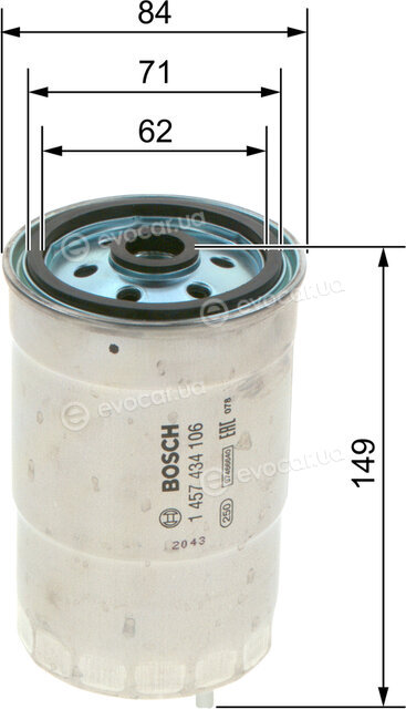 Bosch 1 457 434 106