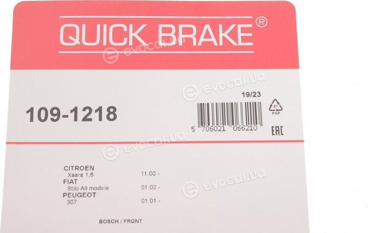 Kawe / Quick Brake 109-1218