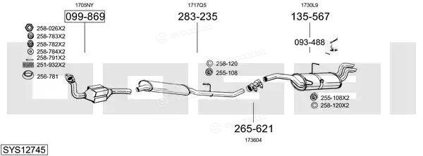 Bosal SYS12745