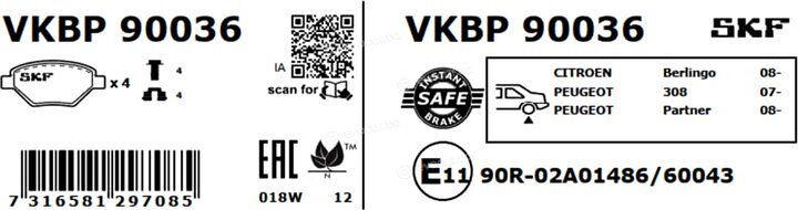 SKF VKBP 90036