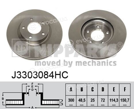 Nipparts J3303084HC