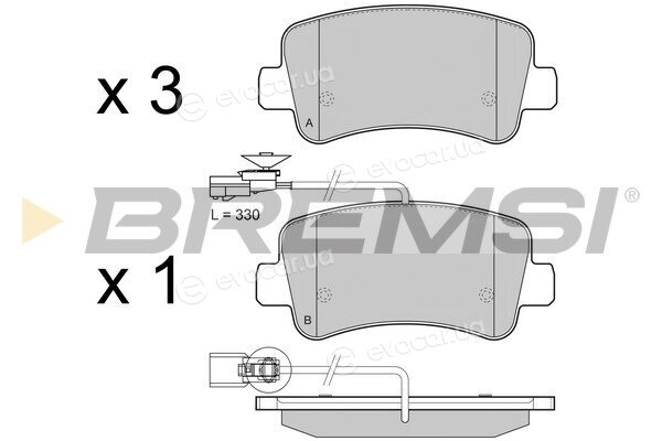 Bremsi BP3441