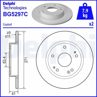 Delphi BG5297C