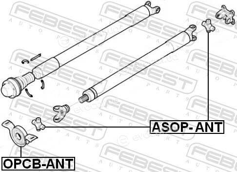 Febest ASOP-ANT