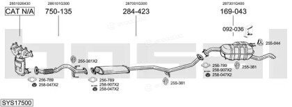 Bosal SYS17500