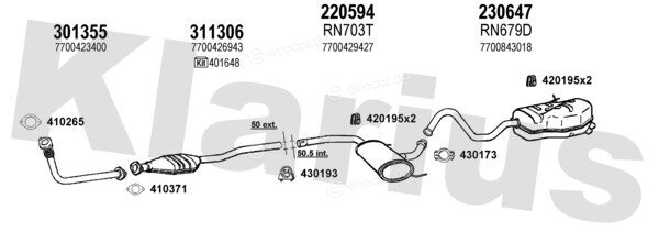 Klarius 720749E