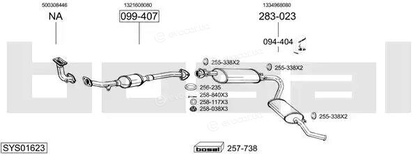 Bosal SYS01623