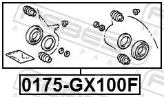 Febest 0175-GX100F