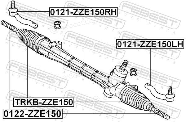 Febest 0121-ZZE150LH