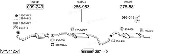 Bosal SYS11257