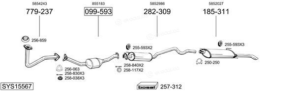 Bosal SYS15567