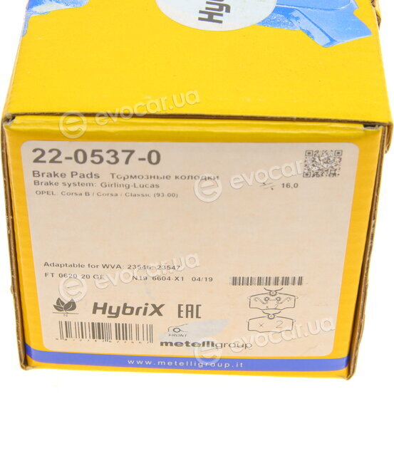 Metelli 22-0537-0