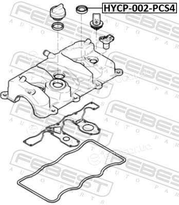 Febest HYCP-002-PCS4