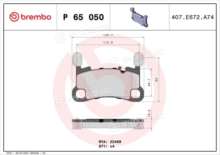 Brembo P 65 050