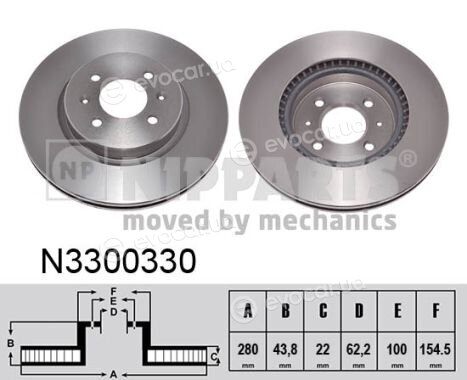 Nipparts N3300330