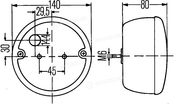 Hella 2SD 001 685-218