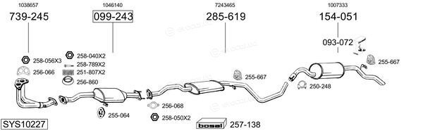 Bosal SYS10227