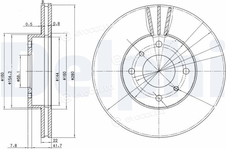 Delphi BG3596