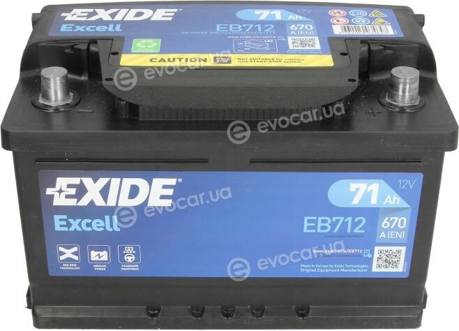 Exide EB712