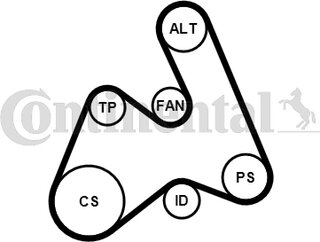 Continental 5PK1592K1