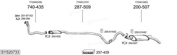 Bosal SYS20733