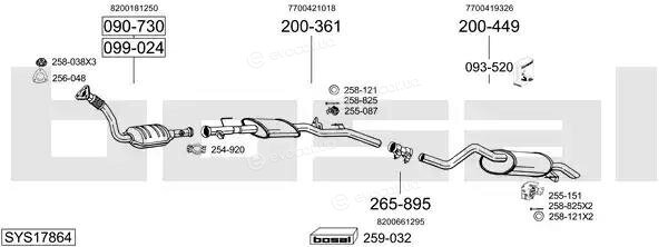 Bosal SYS17864