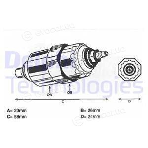 Delphi 7185900W12B1