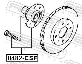 Febest 0482-CSF