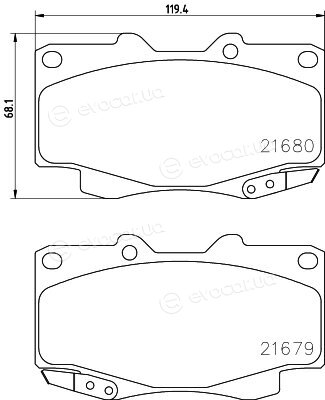 Hella Pagid 8DB 355 013-481