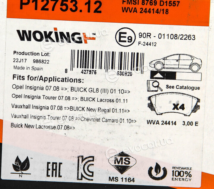 Woking P12753.12